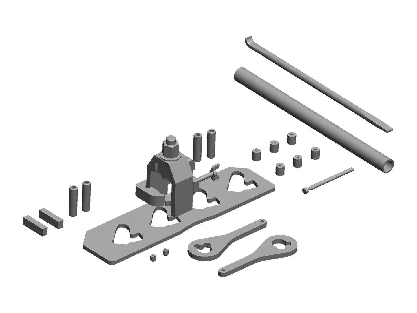 Ferramenta Base de Tensionamento da - RAVEN-801516