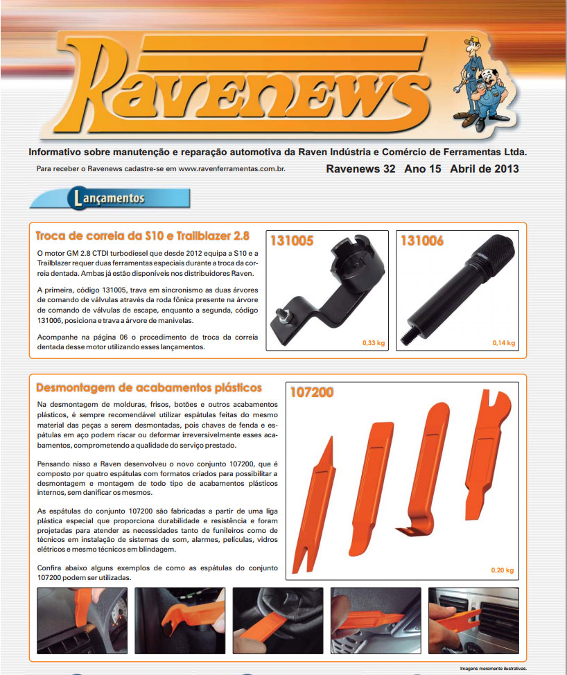 Ravenews nº 32 - Abr/2013
